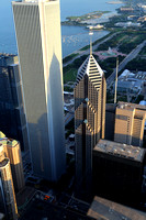 Prudential Plaza and Aon Center